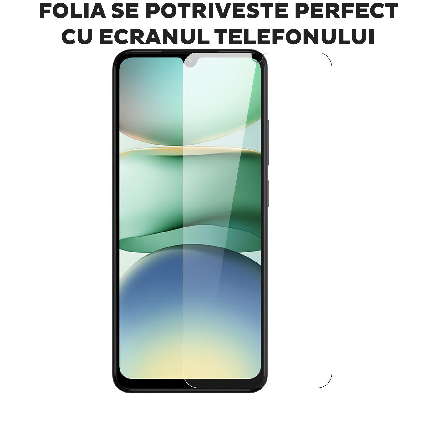 Folie Sticla pentru Xiaomi Redmi A5, Sticla temperata 9H, 2.5D, Classic Glass, 0.33 mm, Transparent