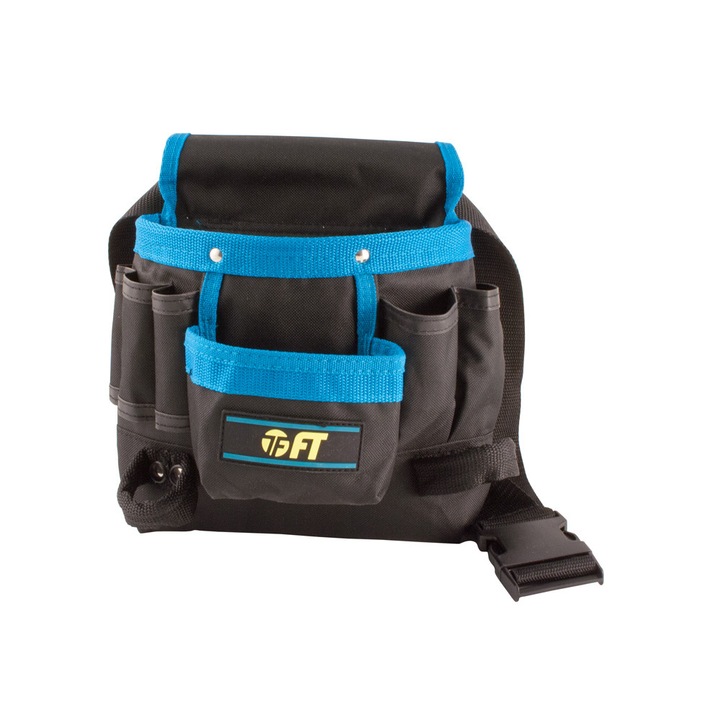 Geanta pentru scule model Europa, negru/albastru