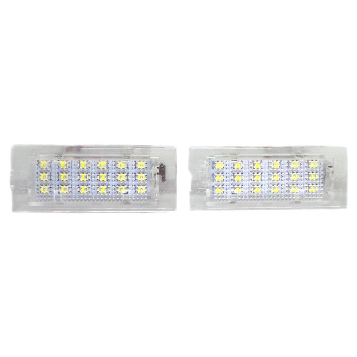 Lumini LED pentru numere de inmatriculare BMW E53, E83 2x650lm, set de 2