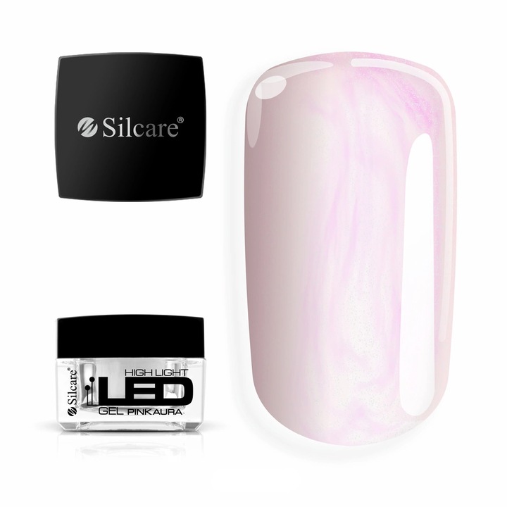 Gel de constructie Silcare, High Light LED, Pink Aura, 30 g