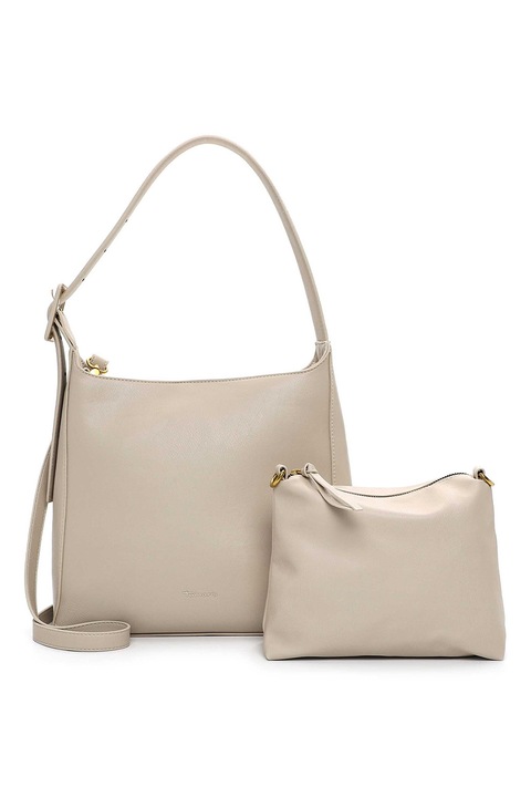 Tamaris, Чанта за рамо от еко кожа, Бежов