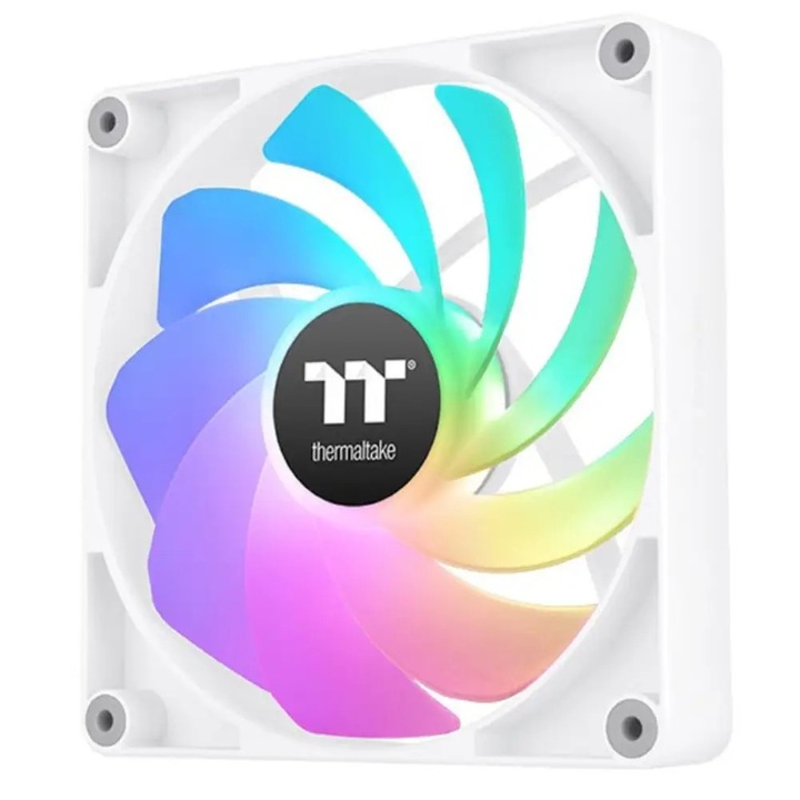 PC ventilátor, 14 cm, többszínű, 2 darabos készlet, THERMALTAKE CT140 Reverse ARGB