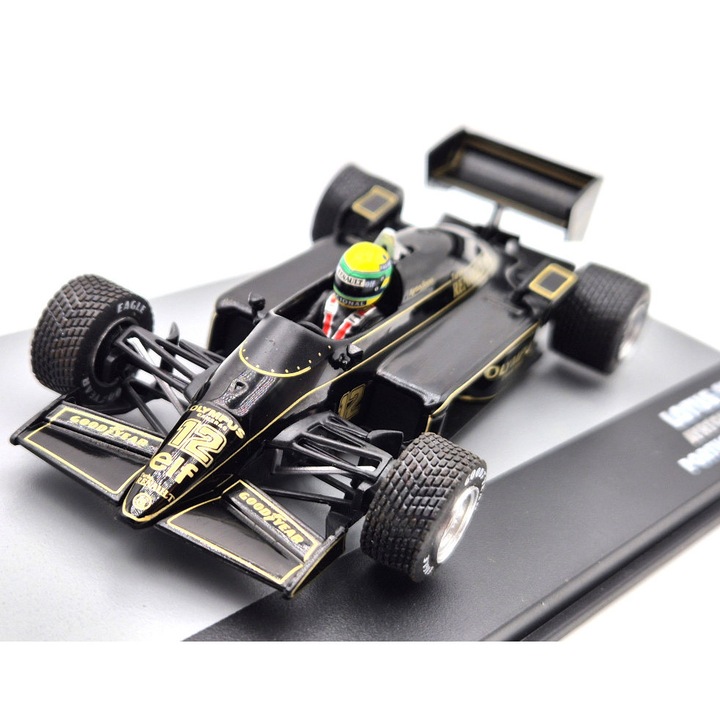 Lotus 97T F1 #12 (1985) - Portugal GP - Ayrton Senna - PILÓTÁVAL - Edicola - 1:43