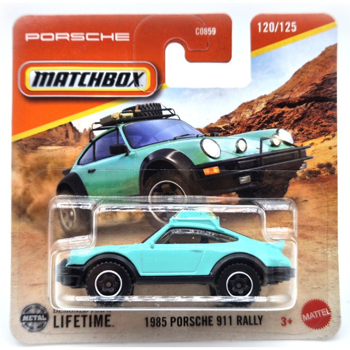 Porsche 911 Rally (1985) - 120/125 - bliszteres - Matchbox - 1:64