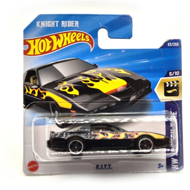 Hot Wheels K.I.T.T. - KITT - HW Screen Time 5/10 - 83/250 - Hot Wheels - 1:64