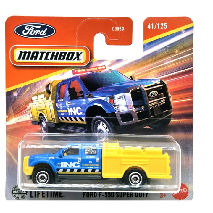Ford F-550 Super Duty - 41/125 - bliszteres - Matchbox - 1:64