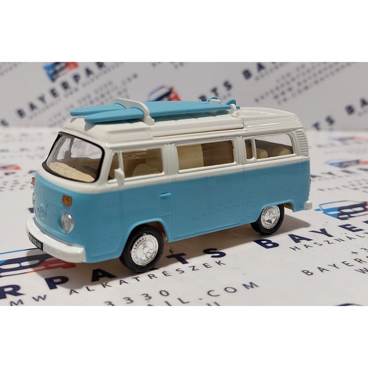 Volkswagen VW T2 transporter (1962) - Norev - 1:43 - kék