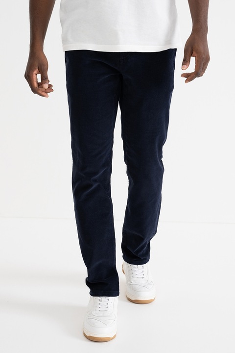 Karl Lagerfeld, Pantaloni chino slim fit, Bleumarin