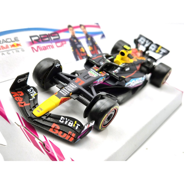 Red Bull RB19 Team Oracle F1 #11 (2023) - Miami GP - Sergio Perez - Bburago - 1:43