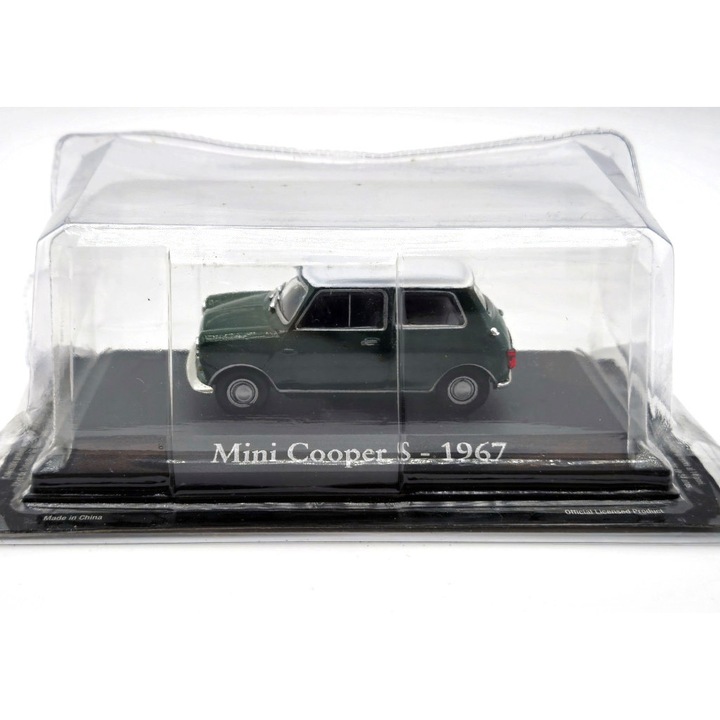 Mini Cooper S (1967) - sötétzöld - Edicola - 1:43