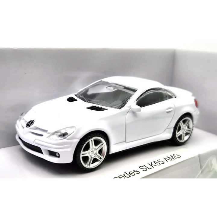 Mercedes Benz SLK55 AMG - fehér - Rastar - 1:43