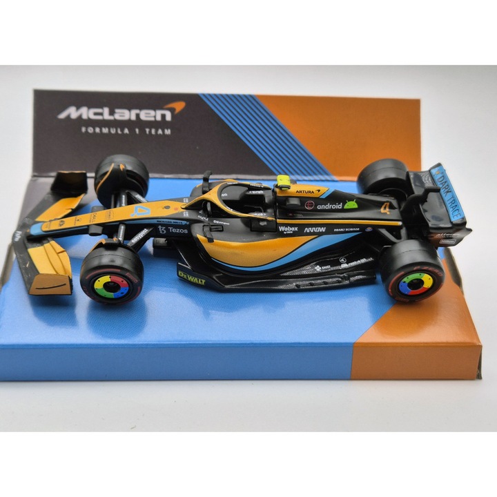 McLaren F1 MCL36 #4 (2022) Australian GP - Lando Norris - Bburago - 1:43