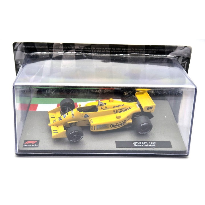 Lotus 99T F1 #11 (1987) - Satoru Nakajima - Altaya - 1:43