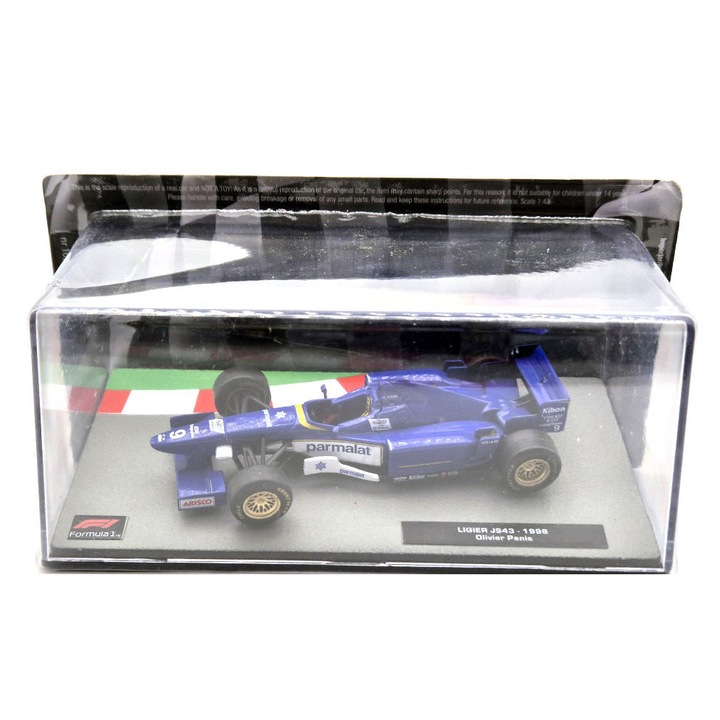 Ligier JS43 F1 #9 (1996) - Olivier Panis - Edicola - 1:43