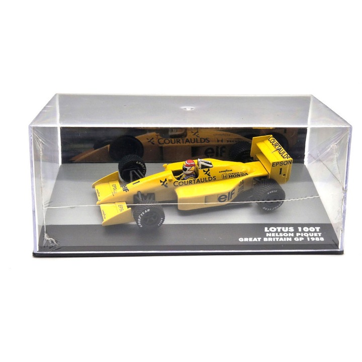 Lotus 100T Team Camel Honda #1 (1988) - British GP - Nelson Piquet - PILÓTÁVAL - Edicola - 1:43