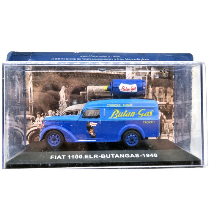 Fiat 1100 ELR-BUTANGAS (1948) - Edicola - 1:43