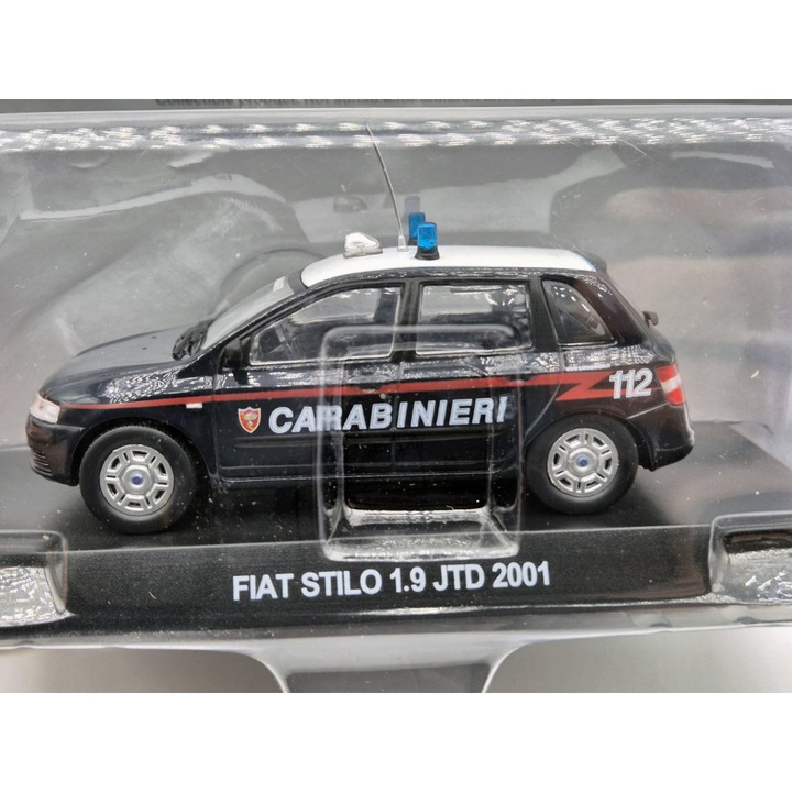 Fiat Stilo 1.9 JTD Carabinieri (2001) - Altaya - 1:43