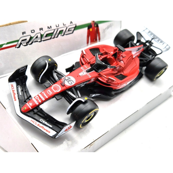 Ferrari SF-23 Team Scuderia F1 #16 (2023) - Las Vegas - Charles Leclerc - Bburago - 1:43