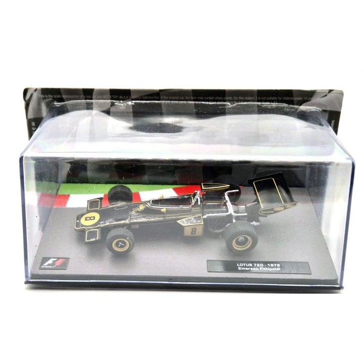 Emerson Fittipaldi Lotus 72D #8 Great Britain GP - Altaya - 1:43