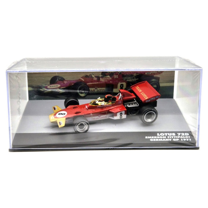Emerson Fittipaldi Lotus 72D #8 Germany GP 1971 - Altaya - 1:43