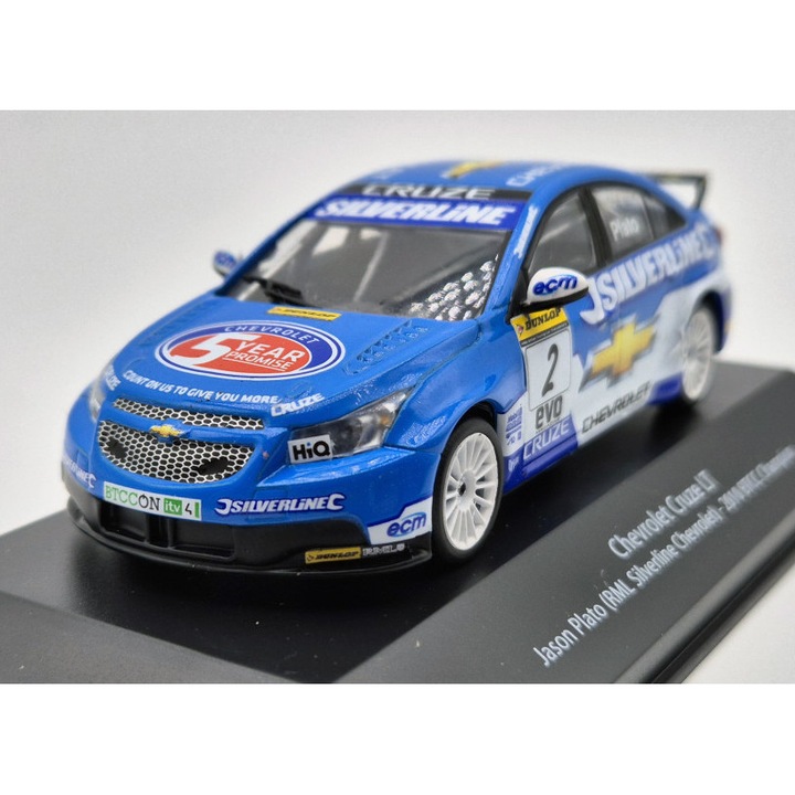 Chevrolet Cruze LT 2010 No.2 BTCC 1:43 1/43 Champion