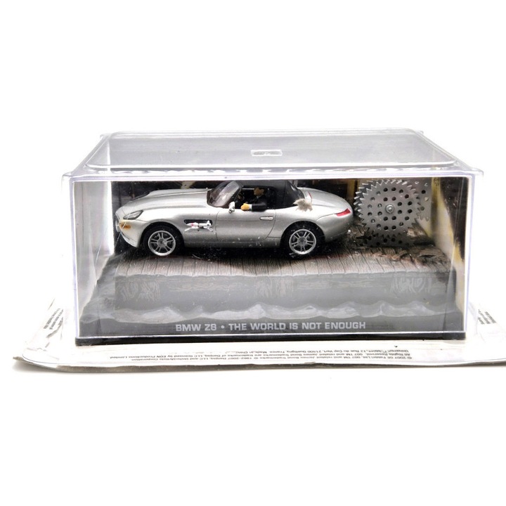 BMW Z8 - James Bond - The World is not Enough - A világ nem elég - Edicola - 1:43