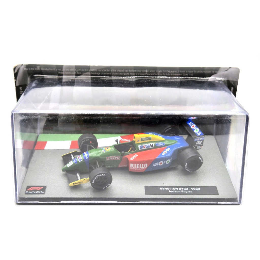 Benetton Ford B190 N°20 Piquet 1990 - Miniature F1 Minichamps 1/43 édition Limitée