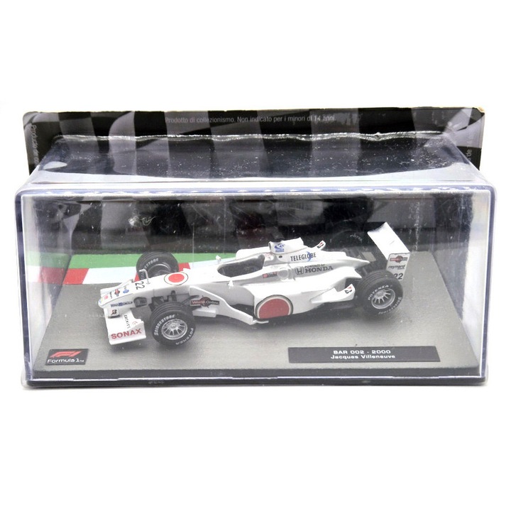 BAR - F1 002 Honda #22 (2000) - Jacques Villeneuve - Edicola - 1:43