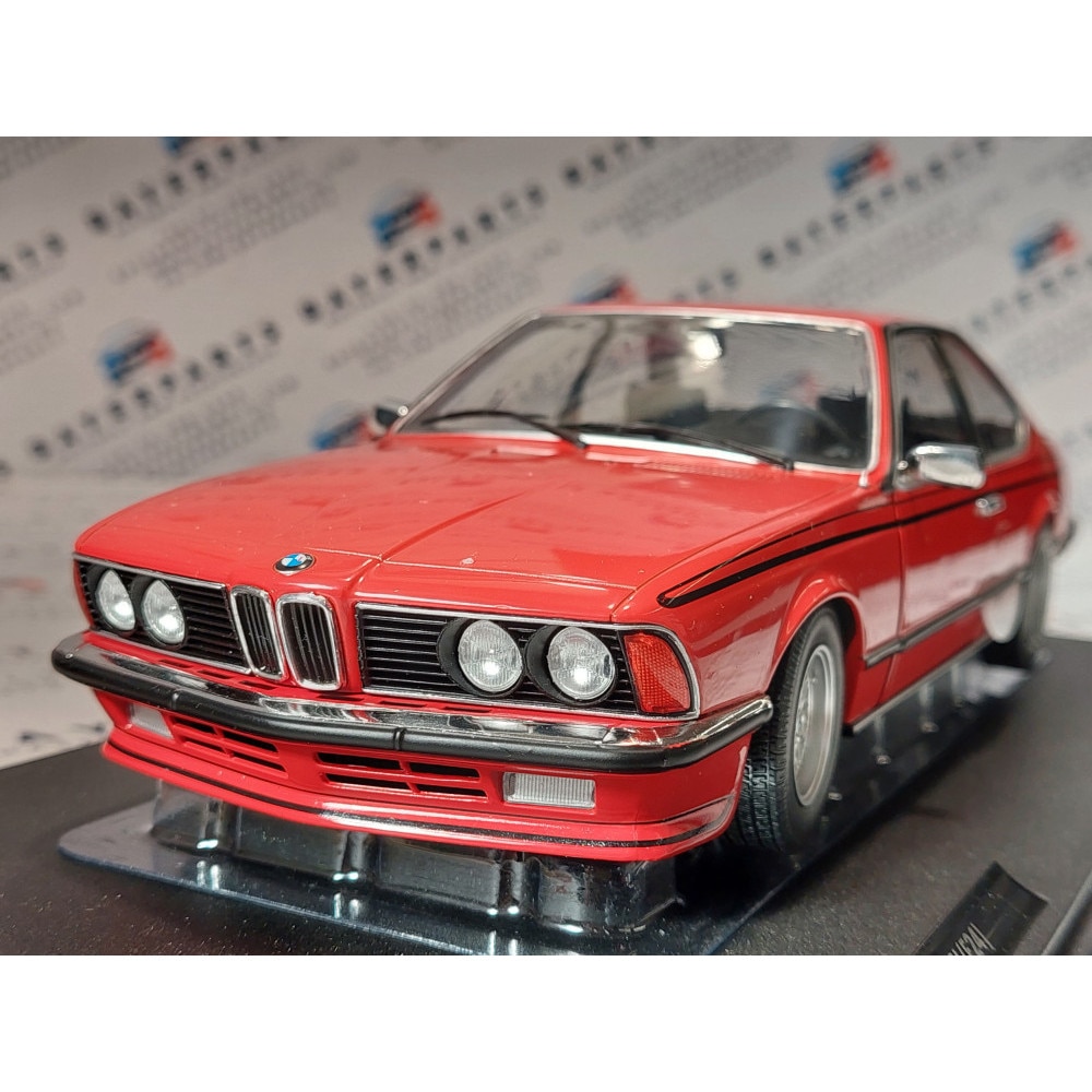BMW 635CSi E24 1984 Rouge - SOLIDO 1/18 - Neuf