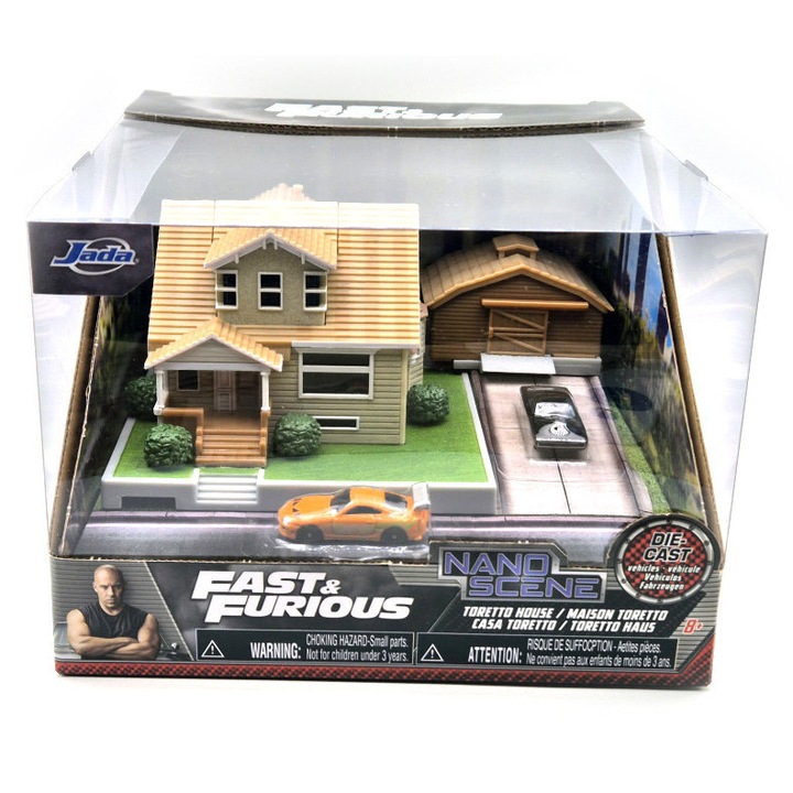 Dom háza dioráma - Fast and Furious - Halálos iramban - Jada - nano