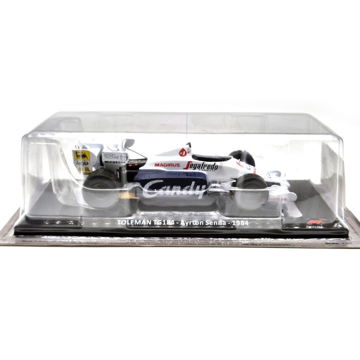 Toleman Hart TG184 F1 #19 (1984) - Ayrton Senna - Edicola - 1:24