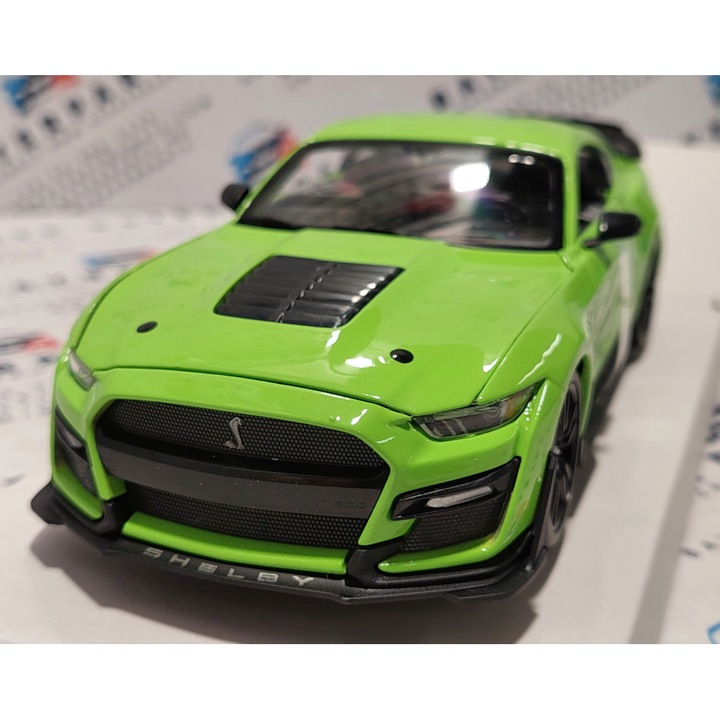 Ford Mustang Shelby GT500(2020) - zöld - Maisto - 1:24