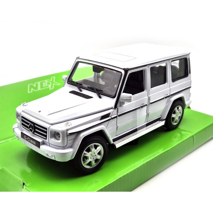 Mercedes Benz G osztály (2009) - fehér - Welly - 1:24