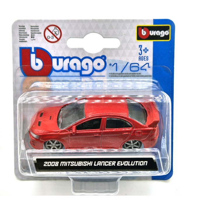 Mitshubishi - Lancer EVO IV (2008) - Bburago - 1:64