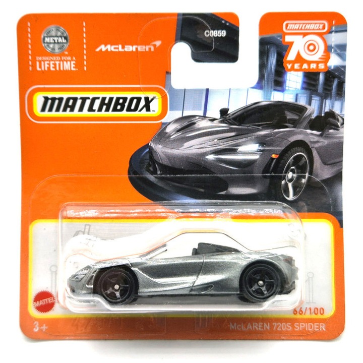 McLaren 720S Spider - 2023 66/100 - bliszteres - Matchbox - 1:64