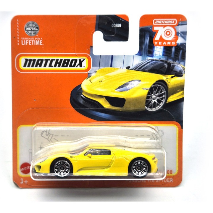 Porsche 918 Spyder - 77/100 - bliszteres - Matchbox - 1:64