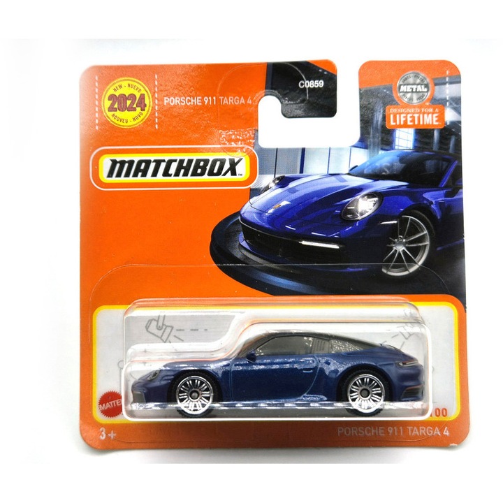 Porsche 911 Targa 4 - 60/100 - bliszteres - Matchbox - 1:64