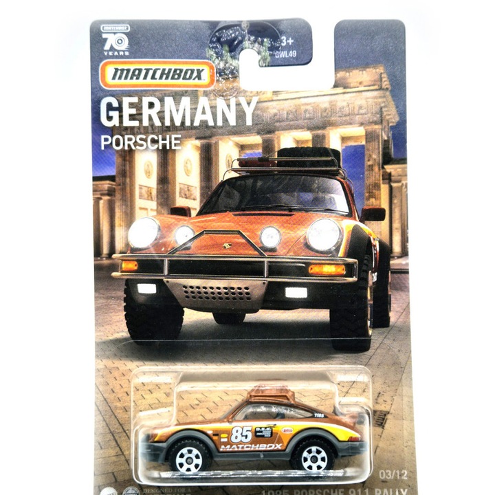 Porsche 911 Rally (1985) - Matchbox - 1:64