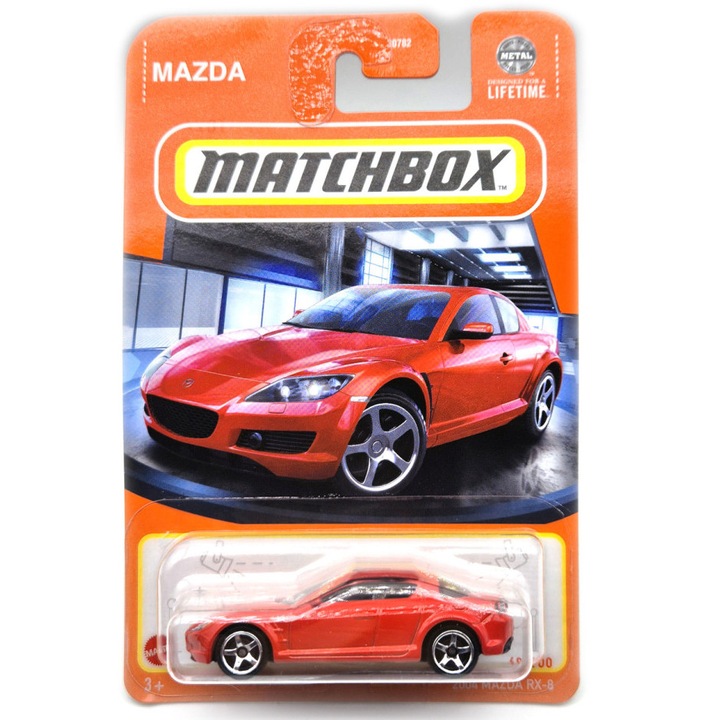 Mazda RX-8 (2004) - 2024 49/100 - hosszú kártyás - Matchbox - 1:64