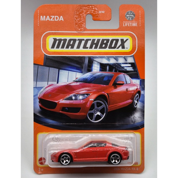 Mazda RX-8 (2004) - 2024 49/100 - hosszú kártyás - Matchbox - 1:64