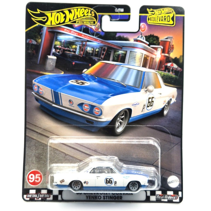Hot Wheels Premium - Boulevard - Chevrolet Corvair Yenko Stinger (1966) - Hot Wheels - 1:64