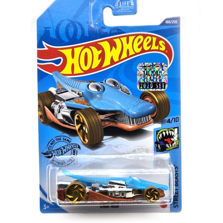 Hot Wheels Croc Rod (réz/kék) - Street Beasts 4/10 - 160/250 - hosszú kártyás - Hot Wheels - 1:64