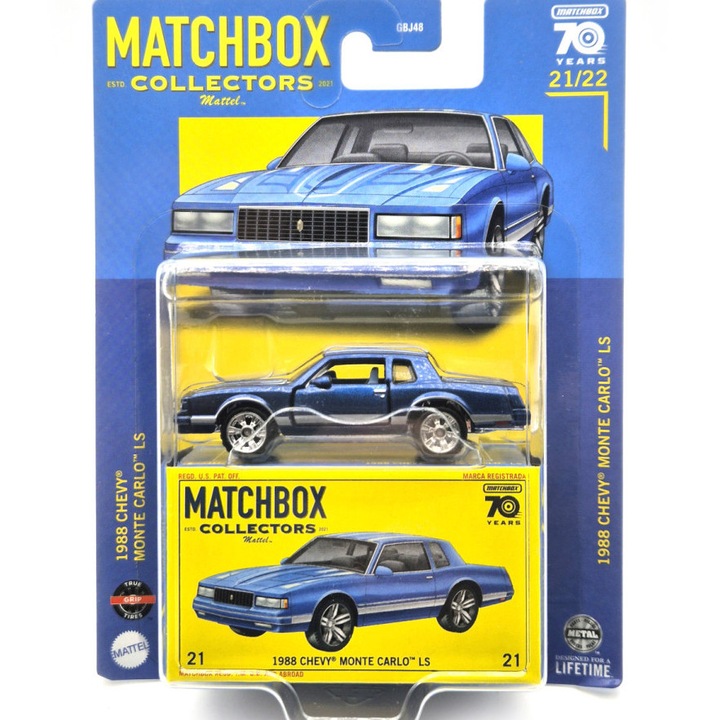 Matchbox Collectors - Chevrolet Monte Carlo LS (1988) - Matchbox - 1:64