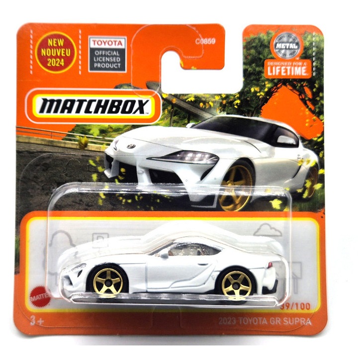 Toyota GR Supra (2023) - 39/100 - bliszteres - Matchbox - 1:64