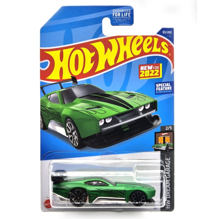 Hot Wheels Count Muscula - HW Dream Garage 2/5 - 83/250 - hosszú kártyás