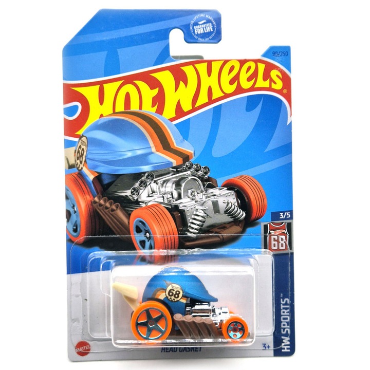 Hot Wheels Head Gasket - HW Sports 3/5 - 90/250 - hosszú kártyás