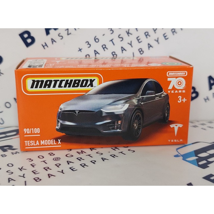 Tesla Model X - 90/100 - Matchbox - 1:64