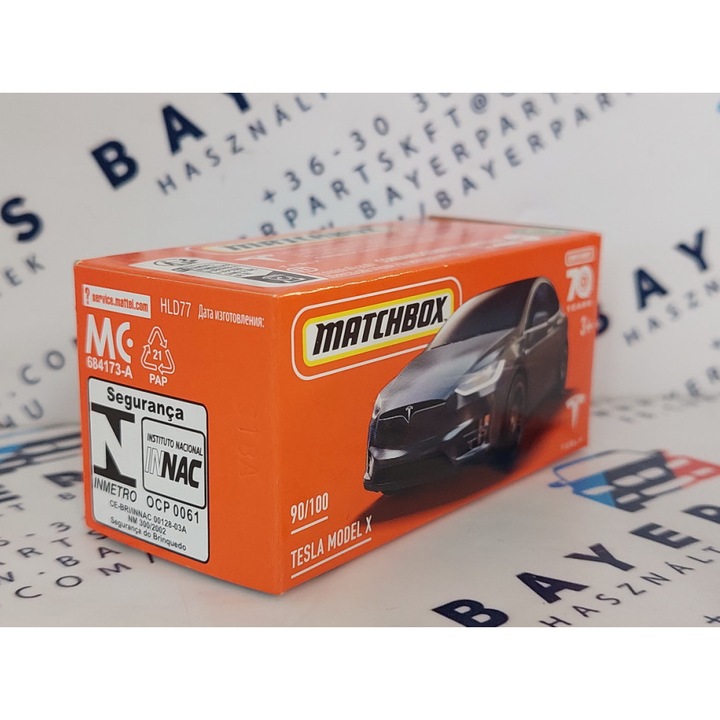 Tesla Model X - 90/100 - Matchbox - 1:64