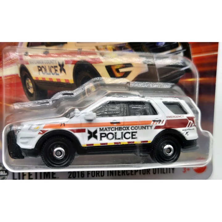 Ford Interceptor Utility (2016) - 96/125 - bliszteres - Matchbox - 1:64