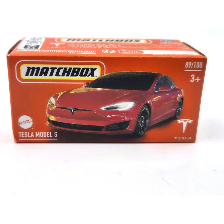 Tesla Model S - 89/100 - Matchbox - 1:64